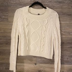 Cream Knit Sweater